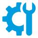 Mechanical tools symbol